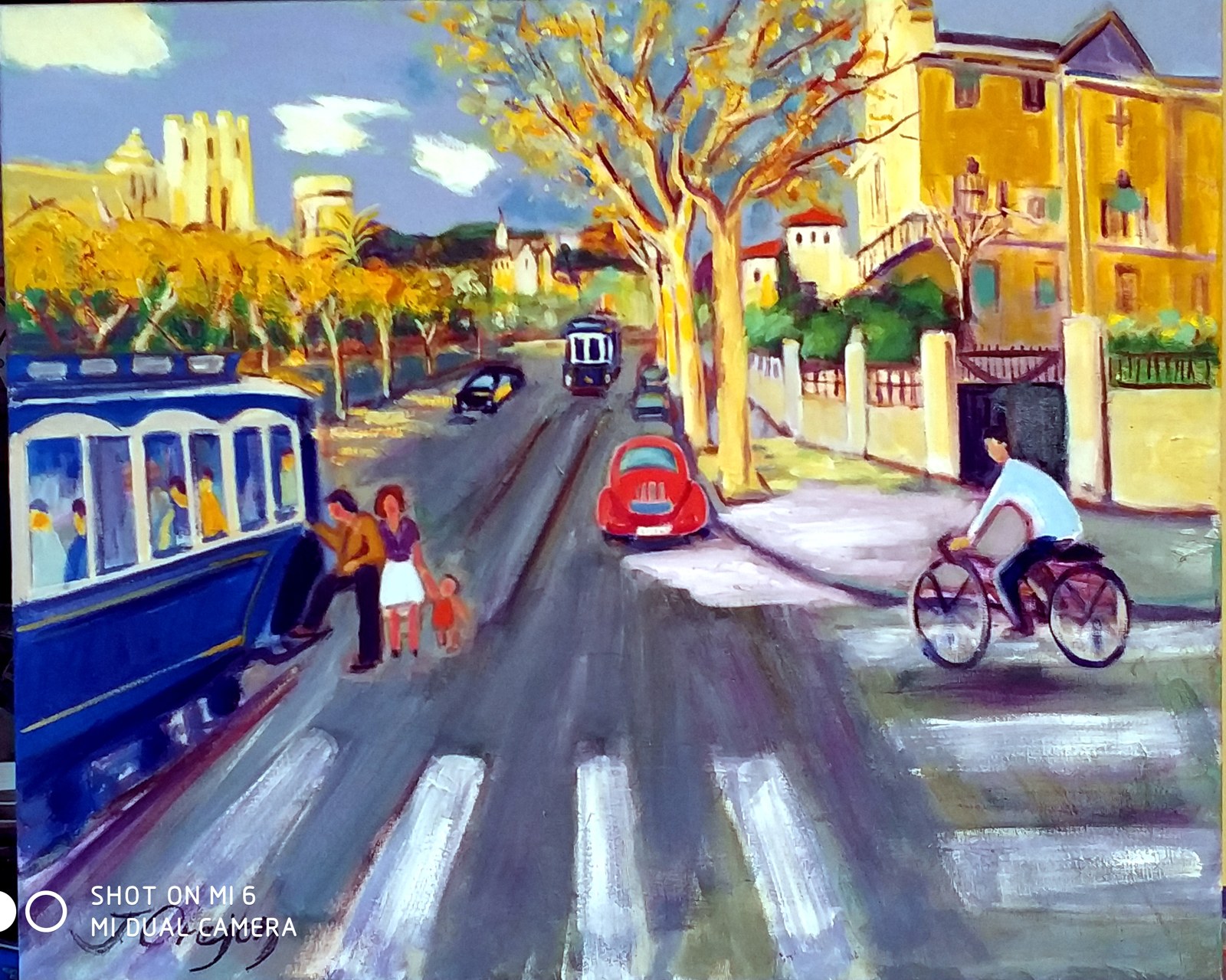 El Tramvia Blau, Barcelona